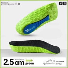 Arch Support Height Increase Insoles Invisible Heel Lift Inserts for Men  Women