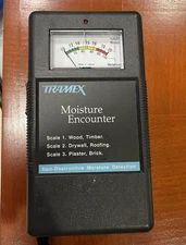 Tramex Moisture Encounter Moisture Meter Parts/Repair Not Fully Working FREE SHP