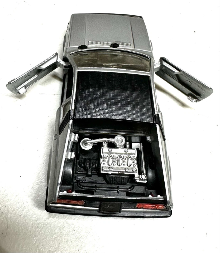 Vintage Polistil S57 Die-Cast Lancia Beta Montecarlo Gris Años 80 Hecho en Italia Foto 4 de 4