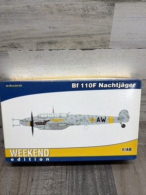 1:48 Eduard Bf 110F Nachtjager Weekend Edition 84145 Model Kit New