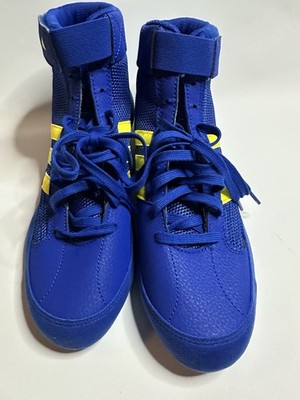 adidas gazelle silver green womens Adidas Combat Speed 5 Wrestling Shoes (Royal / Dark Royal) main image 0