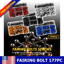 For Yamaha YZF R6 2006 2007 Motorcycle Complete Fairing Bolt Kit Screws 177pcs