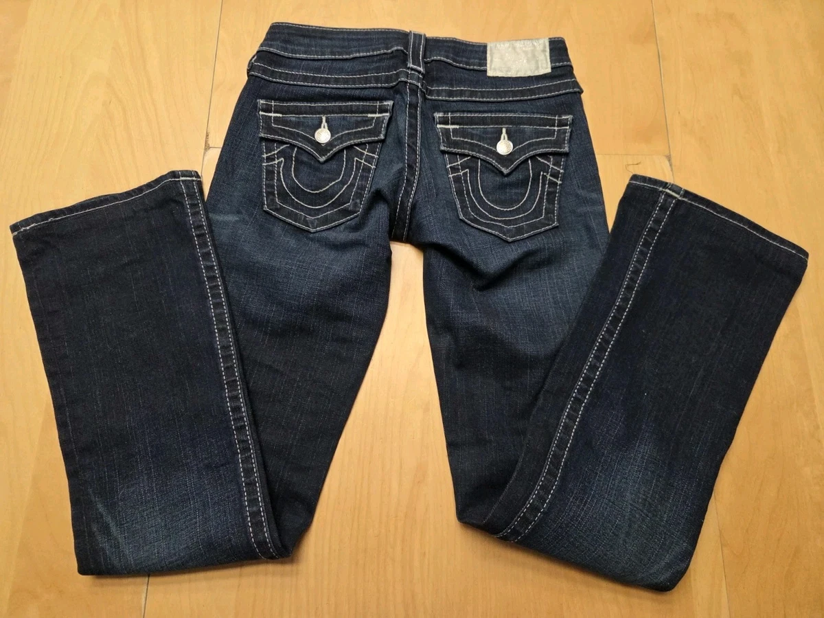 True Religion 29 in Inseam Low (6.5-8.5 in) Rise Jeans for Women