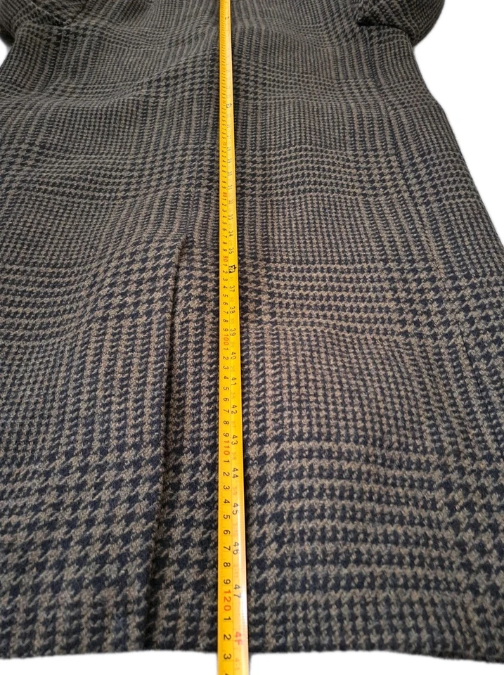 ZARA HARRY LAMBERT LONG  OVERCOAT IN KHAKI .OVERSIZED FIT .WOOL BLEND .SIZE... - Image 3 of 4