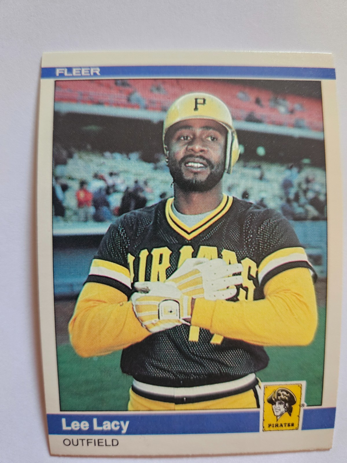 1984 FLEER LEE LACY #252 NM