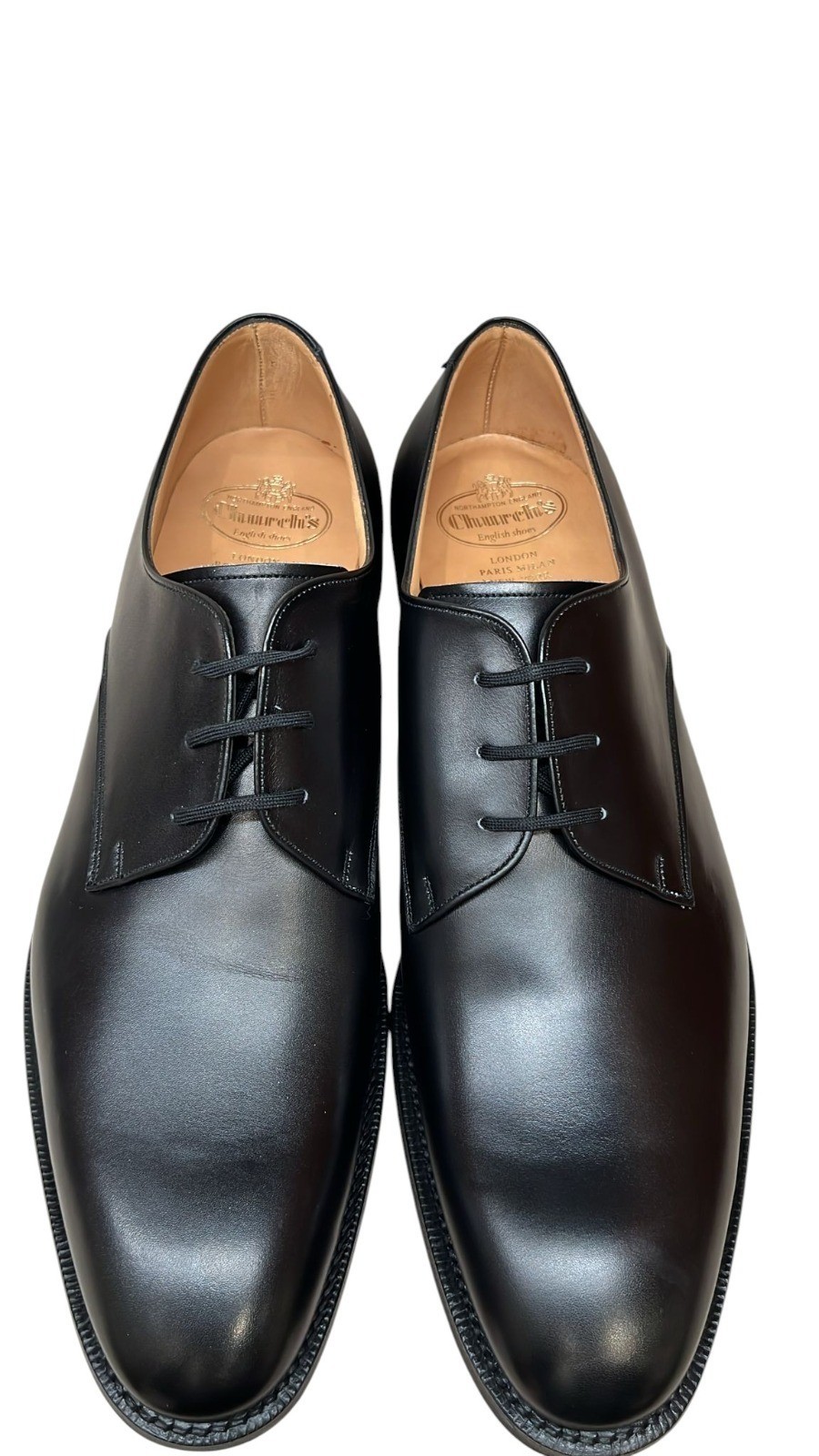 Church's Oslo Mens Shoes Size 11.5 UK 45.5 EU 12.5 US Color Black
