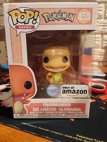 Funko Pop! Vinyl: Pokémon - Charmander (Soft Color) - Amazon (Exclusive) #455