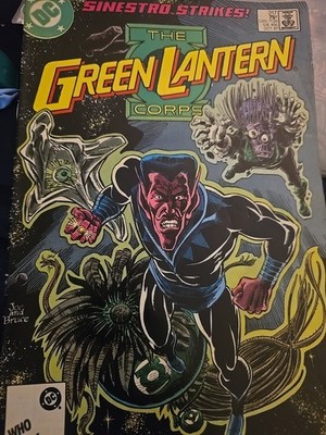 The Green Lantern Corps #217 October 1987 DC Comics Bagged and Boarded