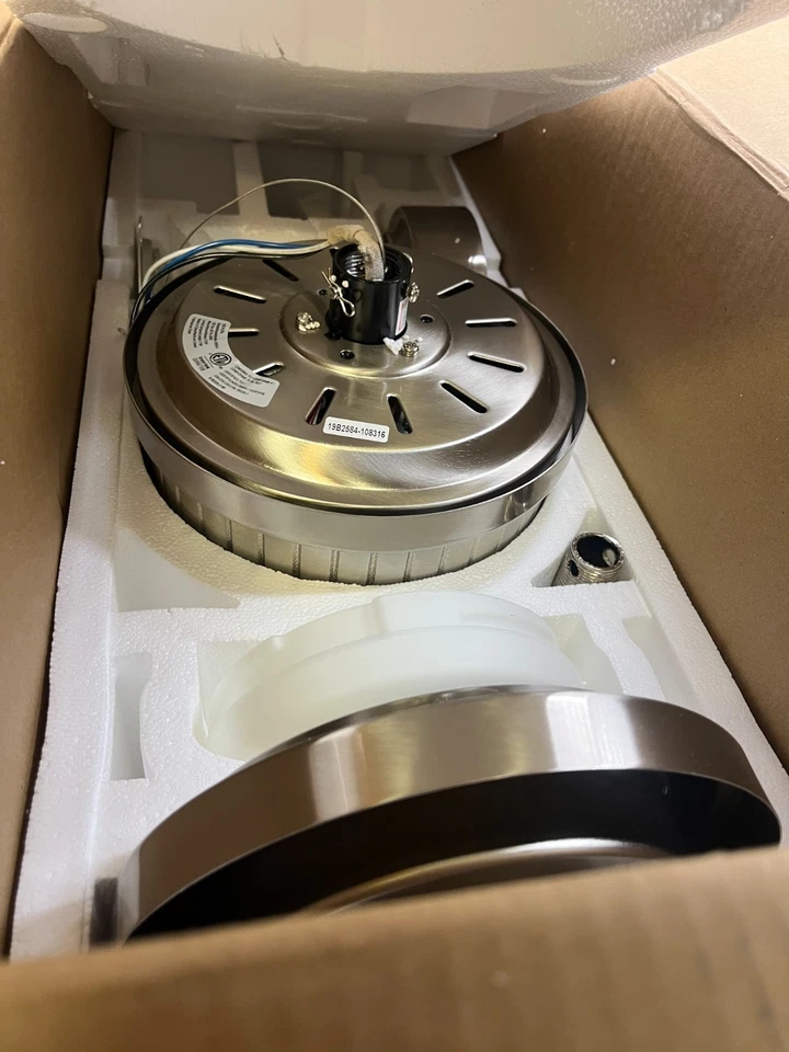 Kichler Brahm 56" Fan, LED, Brushed Stainless Steel - 300044BSS - Image 4 of 4