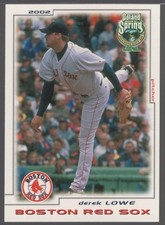 2002 Grandstand Poland Springs Boston Red Sox Derek Lowe #32