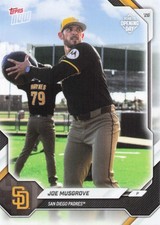 2026 Topps Now Road to Opening Day OD-283 Joe Musgrove- 25 Cents Shipping!