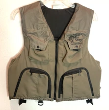 Bass Pro Shops Flotation Fisherman Vest Adult Large Type III Nautical 44" - 46"