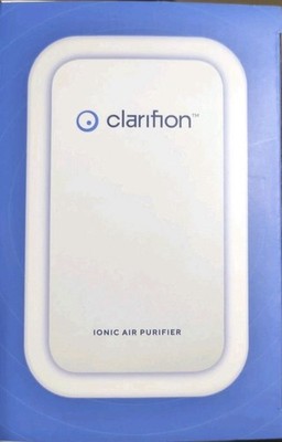NEW | CLARIFION Air Ionizer Ionic Purifier Filterless Plug In | IN BOX
