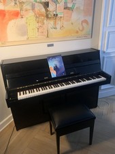 KLAVIER ROYALE, schwarz glänzend, gebraucht