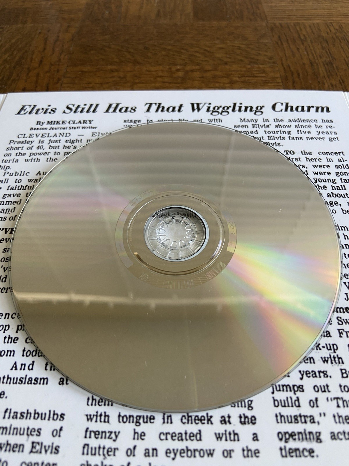 Elvis Presley Sold Out! FTD CD 2-disc Set On Tour 1974 OOP  7”x7” Deluxe Edition