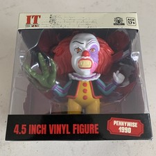 NEW, IT THE MOVIE 4.5" Vinyl Figure Collectible, PENNYWISE 1990