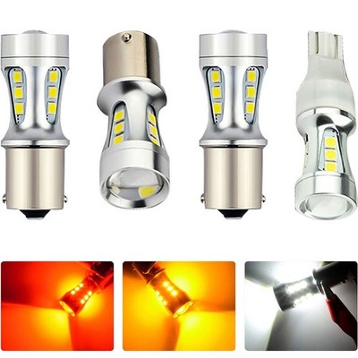 2x 1156 BAU15S PY21W LED 33SMD Bremslichter Rücklichter  Lampe Rot/Gelb/Weiß