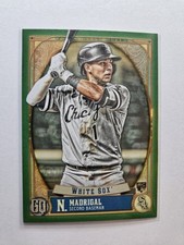 2021 Topps Gypsy Queen Nick Madrigal 18 Green RC Chicago White Sox AA74