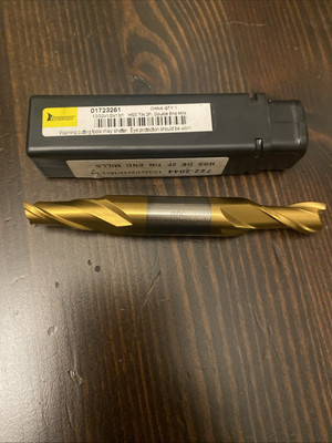 Interstate 2 Fl HSS Square 13/16'' LOC End Mill