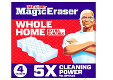 Mr. Clean Magic Eraser Sponge 4 Ct Extra Durable Multi Surface Cleaner