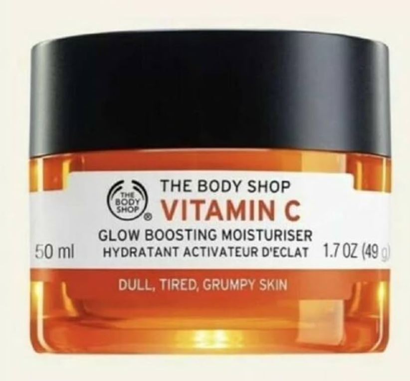 The Body Shop Vitamin C Glow Boosting Moisturiser 50ml Vegan