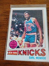 1977-78 Topps - Earl Monroe #6 Green Back Knicks HOF Legend