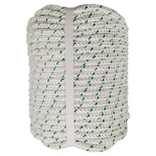 Double Braid Polyester Rope Arborist Rope Rigging Line Sailing Rope 3/8" x 200'
