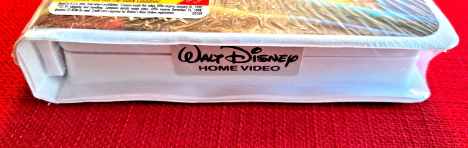 Black Cauldron, 1998 VHS, Version 1 of the 1985 Movie Disney NEW Sealed MINT! - Image 3 of 3
