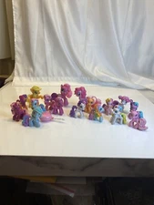 my little ponies lot of 17  assorted  some vintage