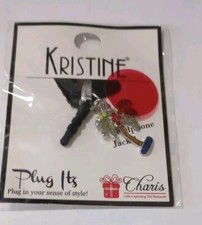 Kristine Plug It's Phone Plug Palm Tree Charm