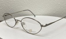 Marchon, TRES JOLIE 24, Eyeglasses frame, light weight, antique silver, Japan