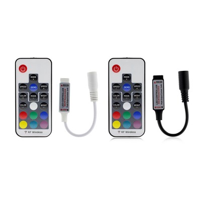 17 Keys LED Lighting Controller RF Wireless Remote Control Easy Use for Home Bar