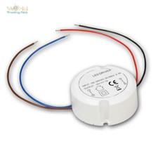 LED Transformator 12V 12W Trafo rund LEDs für Unterputzdose, Vorschaltgerät EVG