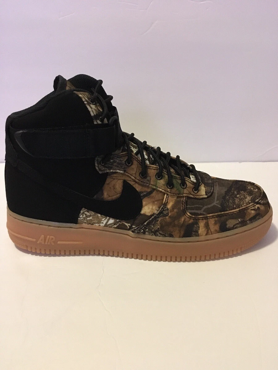 Nike Air Force 1 High 07 LV8 Realtree Camo Mens Sz 10.5 AO2410-001 | eBay