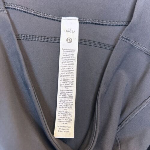 Lululemon Groove HR Flared Pant w/ Pockets 32.5" Women's Size 10 Black - Picture 11 of 18