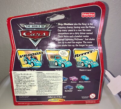 Disney Pixar Cars Shake N Go The King Mattel Richard Petty | eBay