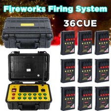 Ship From USA 36Cues fireworks firing system 500M distance program Xmas