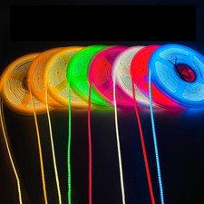 384leds/m LED Strip Light Thin 5mm COB 12V/24V Flexible LED Tape For Car Home