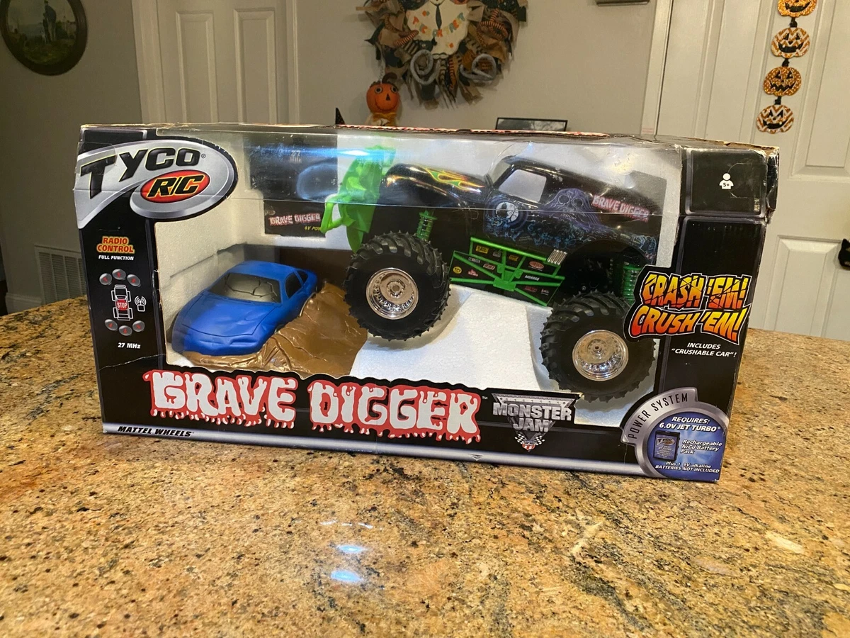 Tyco rc grave sale digger monster truck