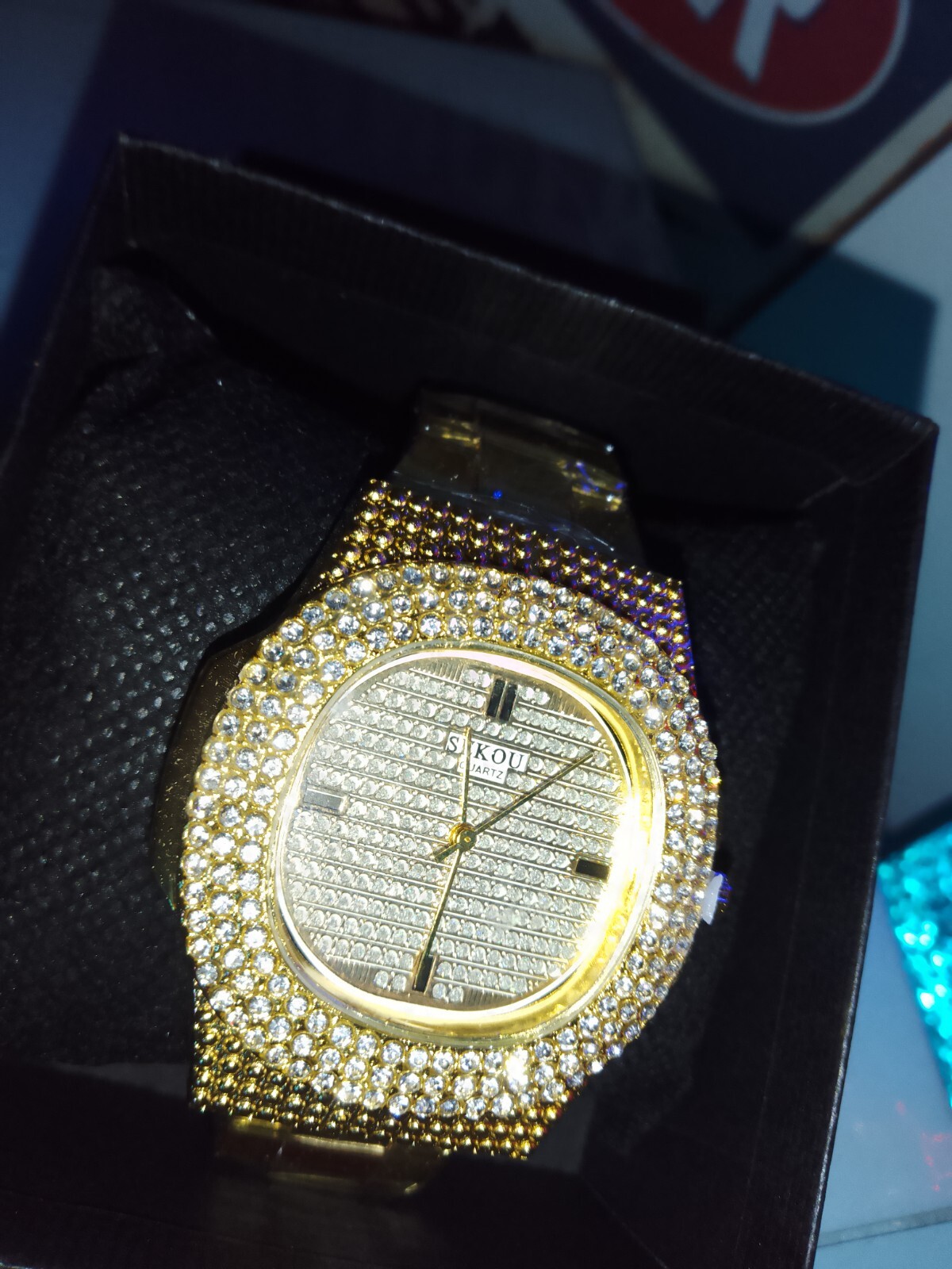 mens gold watch eBay