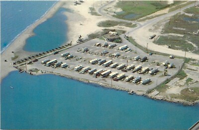 Postcard 1960s Texas Corpus Christie Puerto Del Sol Fishing Resort TX24-4205