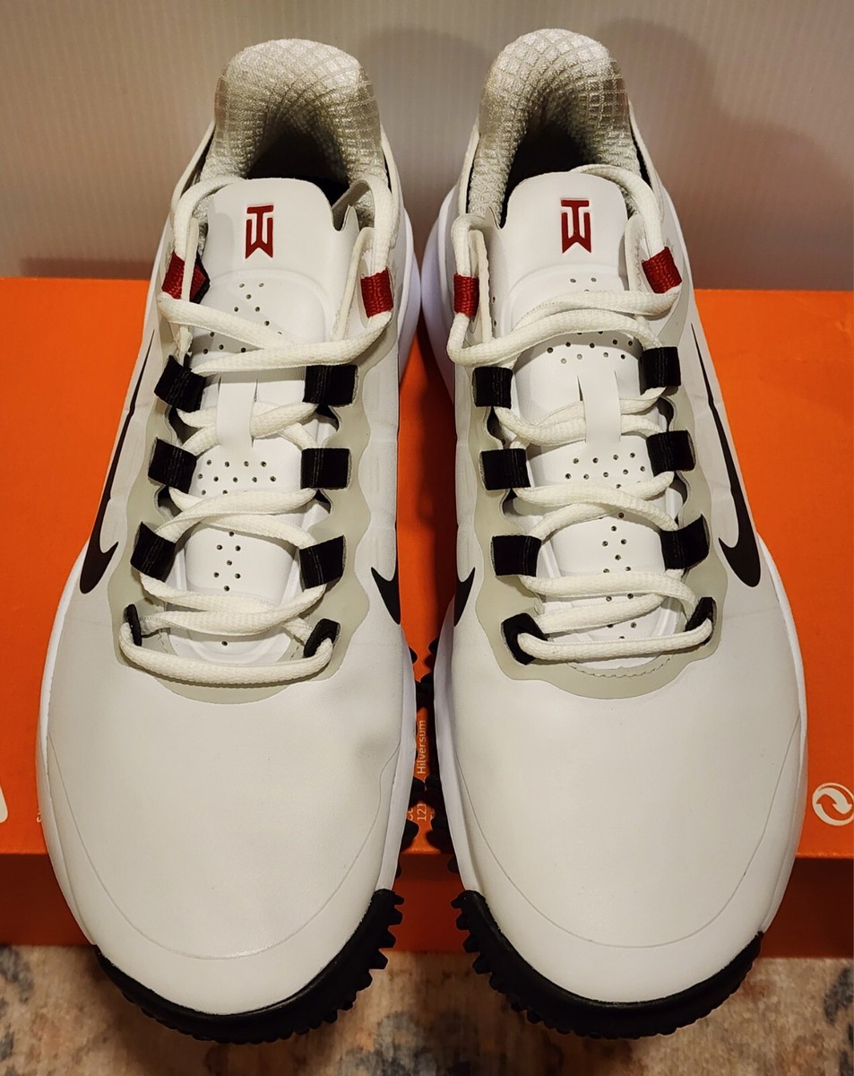 Nike Tiger Woods TW '13 White/Black Golf Shoes Wide DR5753 Nike Tiger Woods TW '13 White/Black Golf Shoes Wide DR5753