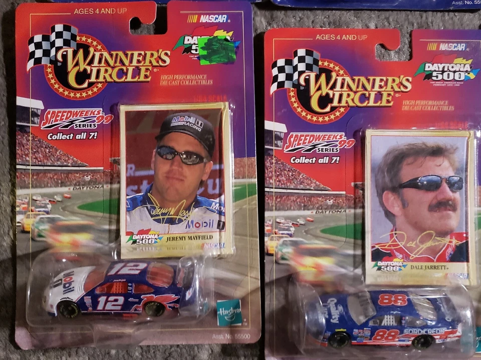 21 VARIOS 1/64 NASCAR CARRERAS DIECAST COCHES DE CARRERAS DE GANADORES CÍRCULO DIECAST Foto 4 de 4