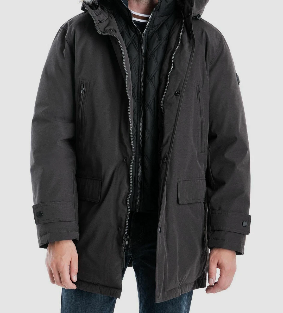 Michael kors parka jacket mens best sale