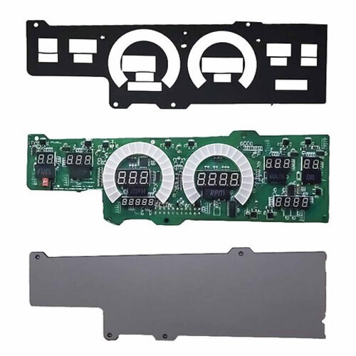 1978-1988 Cutlass LED Direct Replacement Gauge Cluster, Blue LEDs