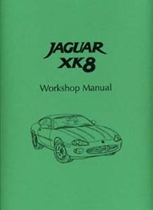 JAGUAR XK8 shop manual 2 volume set book paper car | eBay