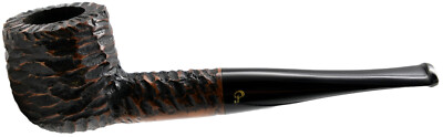 Peterson Aran Rusticated Finish Medium Straight Pot Briar Pipe (606)