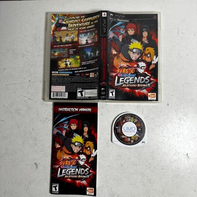 Jeu Naruto Shippuden Legends Akatsuki Rising - Sony PSP - Version US, Bon état