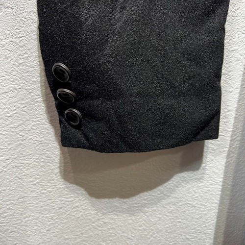 COMME des GARCONS HOMME Chesterfield Coat Polyester Black - Picture 5 of 12