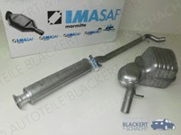 Imasaf Auspuff Set Mitteltopf+Endtopf für Volvo V70 II 2.4 103KW+125KW 2000-2007